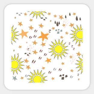 Sunny Sticker